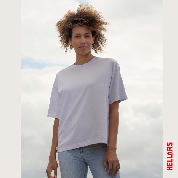 BOX BASIC OVERSIZE KADIN T-SHIRT - Görsel 3