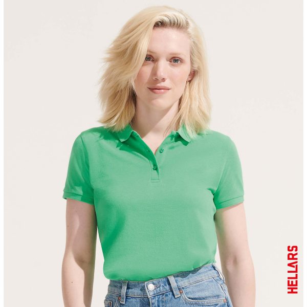 PLANET POLO YAKA KADIN T-SHIRT - Görsel 4